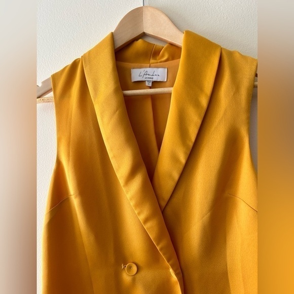 L'ACADEMIE revolve The Gretta Dress in Mustard Yellow - Picture 2 of 7